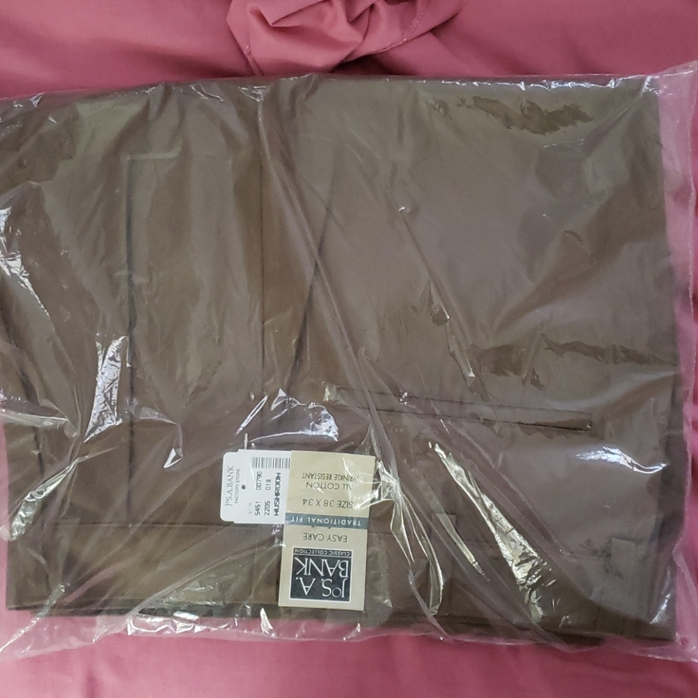 Traditional Fit Twill Pants